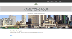 Desktop Screenshot of hamiltongroup.com.au