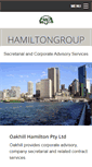 Mobile Screenshot of hamiltongroup.com.au
